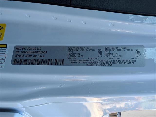 2026 Jeep Wrangler Sport S