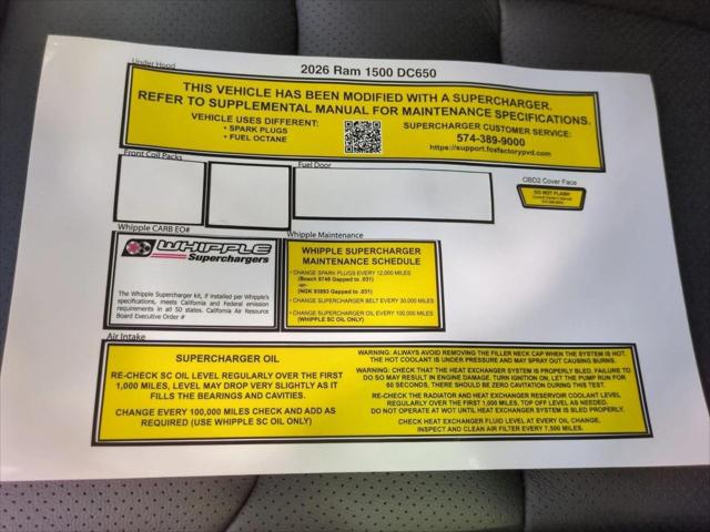 2026 Ram 1500 Big Horn Crew Cab 4x4 5'7" Box