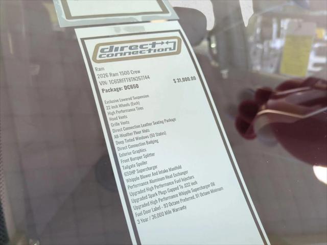 2026 Ram 1500 Big Horn Crew Cab 4x4 5'7" Box