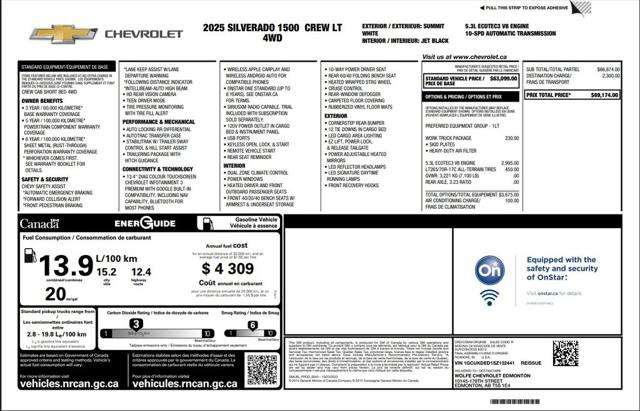 2025 Chevrolet Silverado 1500 4WD LT