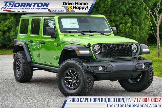 2026 Jeep Wrangler WRANGLER 4-DOOR WILLYS 2026 Jeep Wrangler WRANGLER 4-DOOR WILLYS