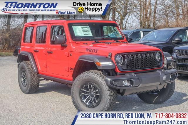 2026 Jeep Wrangler WRANGLER 4-DOOR WILLYS 2026 Jeep Wrangler WRANGLER 4-DOOR WILLYS