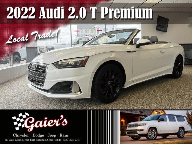 2022 Audi A5 Cabriolet Premium 45 TFSI quattro S tronic 2022 Audi A5 Cabriolet Premium 45 TFSI quattro S tronic
