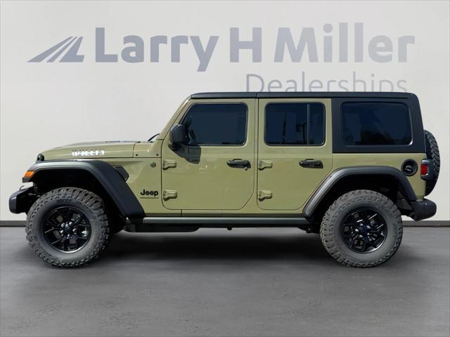 2026 Jeep Wrangler WRANGLER 4-DOOR WILLYS 2026 Jeep Wrangler WRANGLER 4-DOOR WILLYS