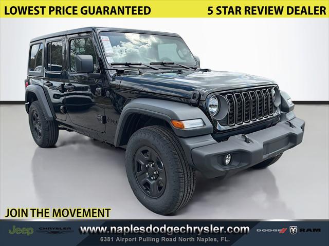 2026 Jeep Wrangler WRANGLER 4-DOOR SPORT 2026 Jeep Wrangler WRANGLER 4-DOOR SPORT