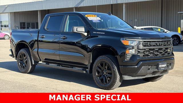 2022 Chevrolet Silverado 1500 4WD Crew Cab Short Bed Custom 2022 Chevrolet Silverado 1500 4WD Crew Cab Short Bed Custom