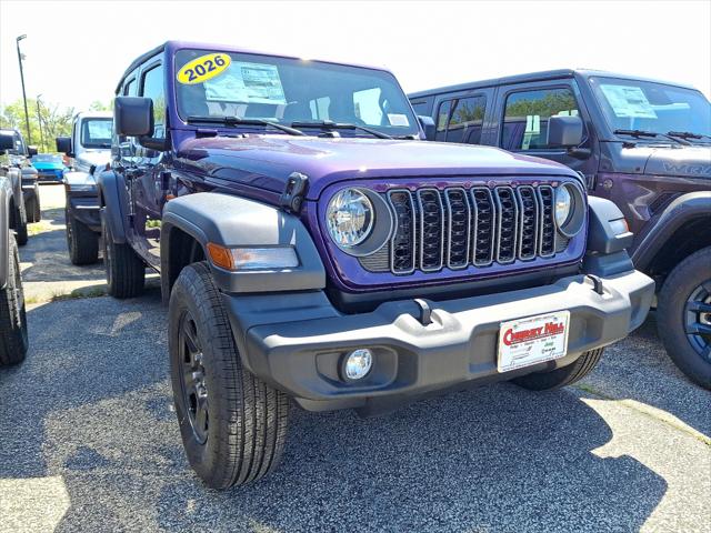 2026 Jeep Wrangler WRANGLER 4-DOOR SPORT 2026 Jeep Wrangler WRANGLER 4-DOOR SPORT