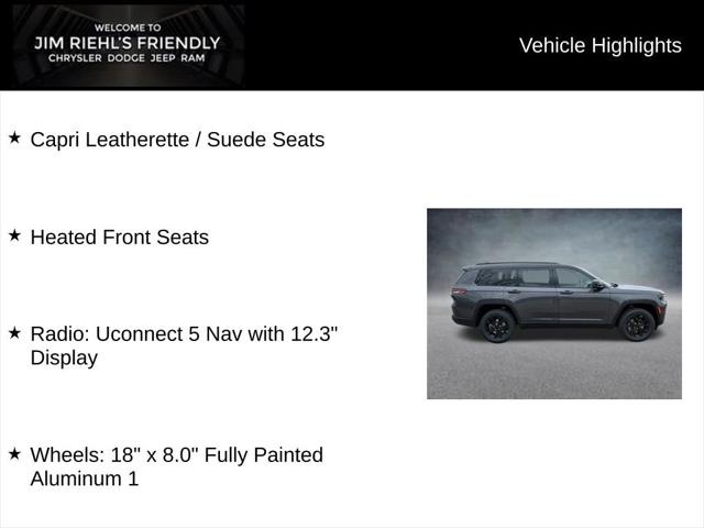 2026 Jeep Grand Cherokee GRAND CHEROKEE L LAREDO ALTITUDE 4X4