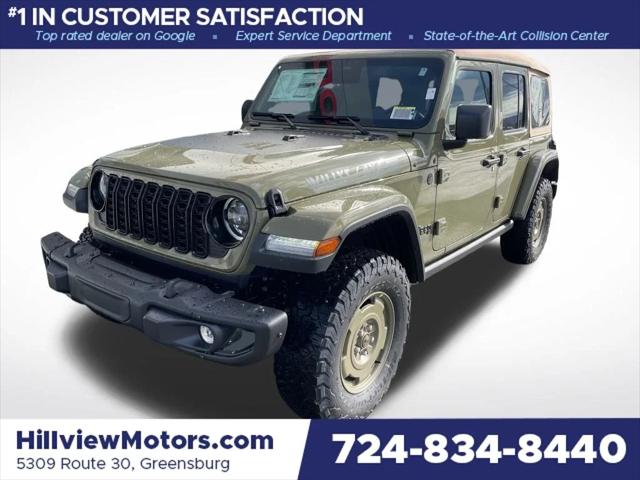 2026 Jeep Wrangler WRANGLER 4-DOOR WILLYS 41 2026 Jeep Wrangler WRANGLER 4-DOOR WILLYS 41