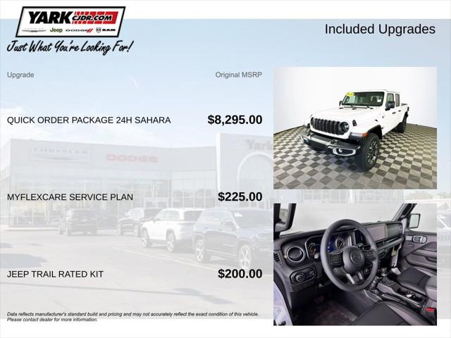 2026 Jeep Gladiator GLADIATOR SAHARA 4X4