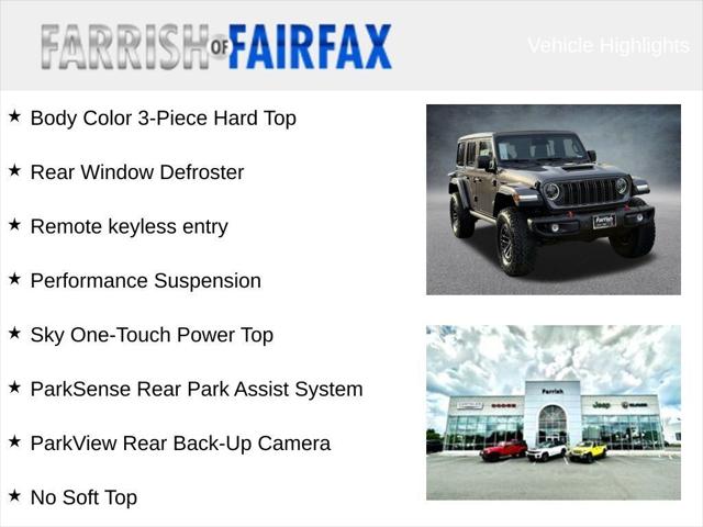 2026 Jeep Wrangler WRANGLER 4-DOOR RUBICON X