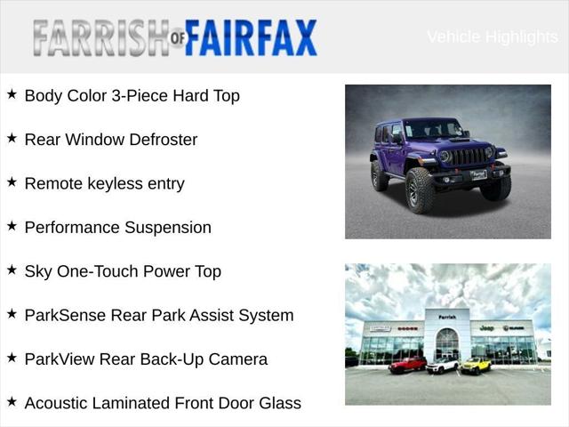2026 Jeep Wrangler WRANGLER 4-DOOR RUBICON X 2026 Jeep Wrangler WRANGLER 4-DOOR RUBICON X