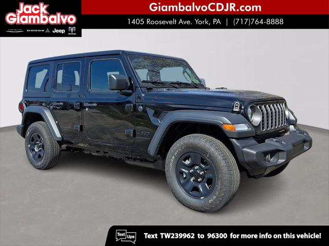 2026 Jeep Wrangler WRANGLER 4-DOOR SPORT