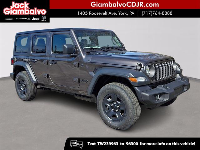 2026 Jeep Wrangler WRANGLER 4-DOOR SPORT