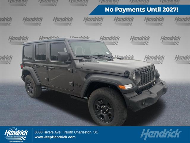 2026 Jeep Wrangler 4-Door Sport S 4x4 for sale in North Charleston, SC