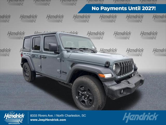 2026 Jeep Wrangler 4-Door Sport S 4x4 for sale in North Charleston, SC