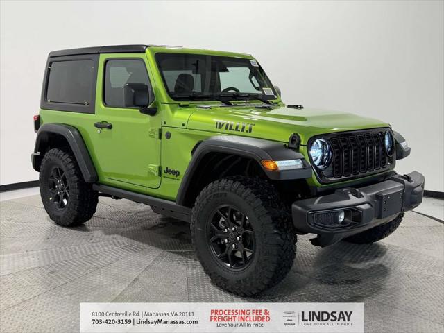 2026 Jeep Wrangler WRANGLER 2-DOOR WILLYS 2026 Jeep Wrangler WRANGLER 2-DOOR WILLYS