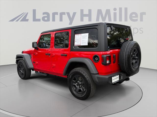 2026 Jeep Wrangler WRANGLER 4-DOOR SPORT 2026 Jeep Wrangler WRANGLER 4-DOOR SPORT