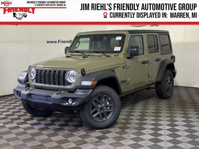 2026 Jeep Wrangler 4-Door Sport S 4x4 for sale in Warren, MI
