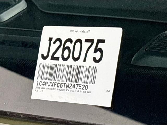 2026 Jeep Wrangler Rubicon X