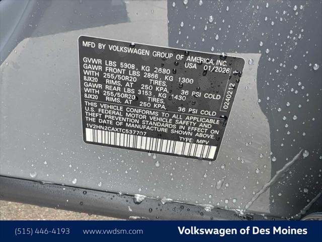 2026 Volkswagen Atlas SE with Technology