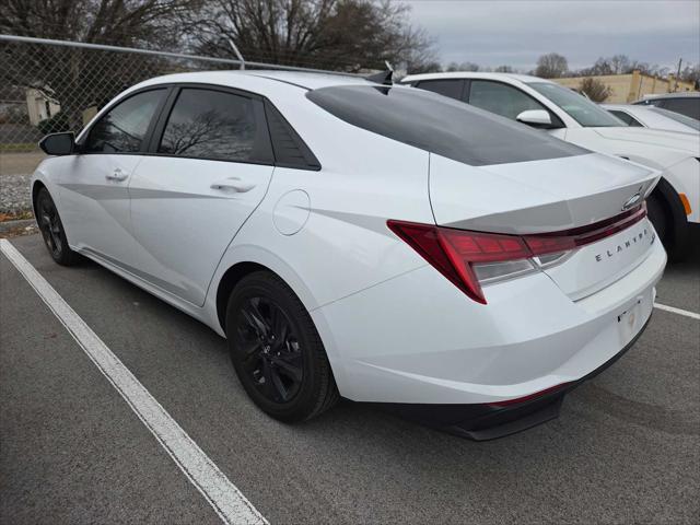 2021 Hyundai Elantra Hybrid Blue