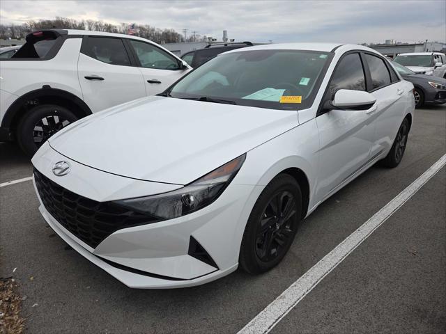 2021 Hyundai Elantra Hybrid Blue