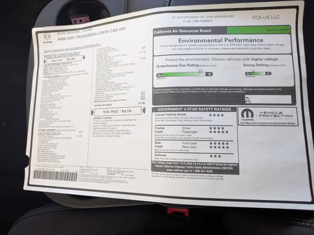 2026 Ram 2500 Tradesman Crew Cab 4x4 64 Box