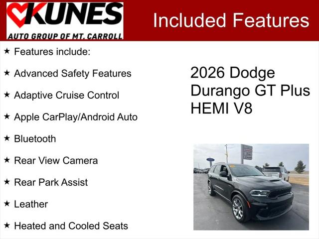2026 Dodge Durango DURANGO GT PLUS AWD HEMI V8