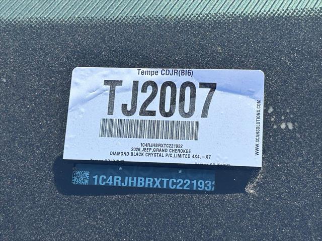 2026 Jeep Grand Cherokee Limited
