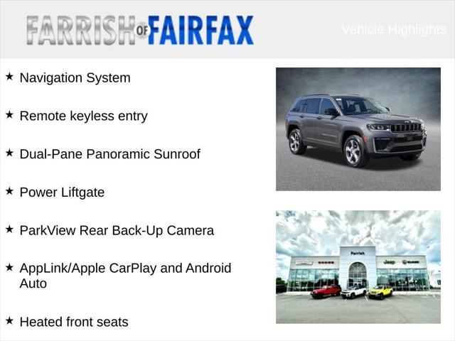 2026 Jeep Grand Cherokee GRAND CHEROKEE LIMITED 4X4