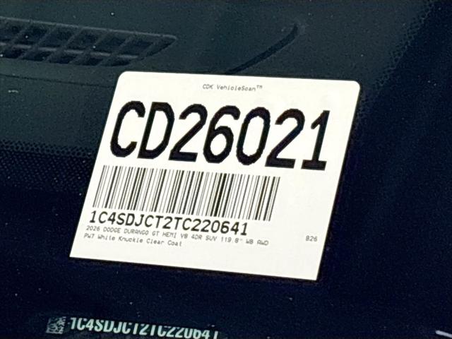 2026 Dodge Durango GT HEMI V8
