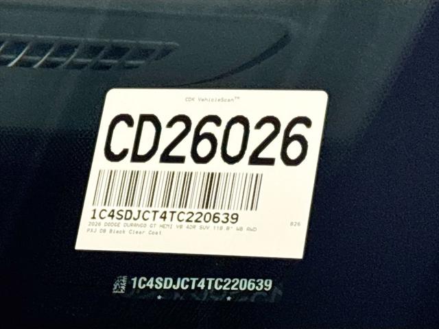2026 Dodge Durango GT HEMI V8