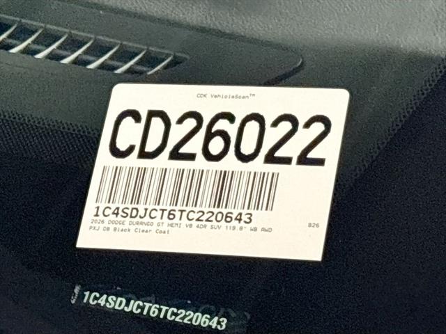 2026 Dodge Durango GT Plus HEMI V8