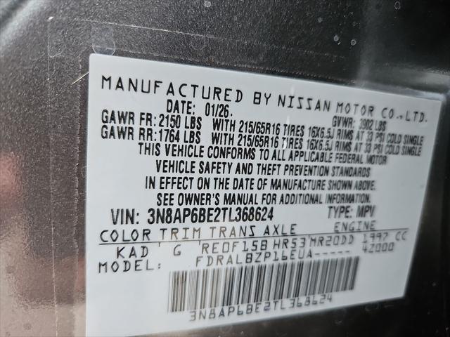 2026 Nissan Kicks S