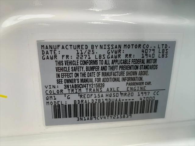 2026 Nissan Sentra SV