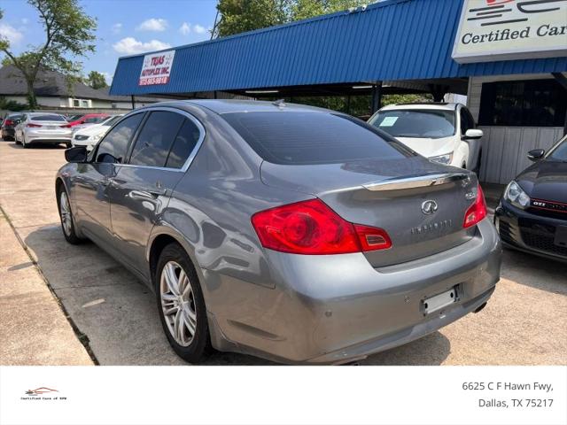 2012 INFINITI G37 G37x