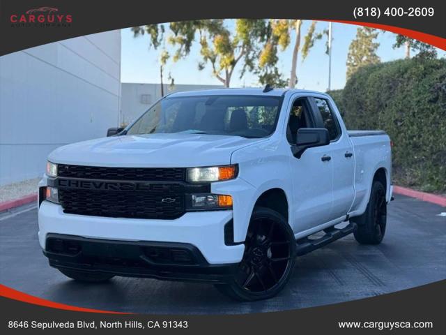 2020 Chevrolet Silverado 1500 2WD Double Cab Standard Bed Custom for sale in North Hills, CA
