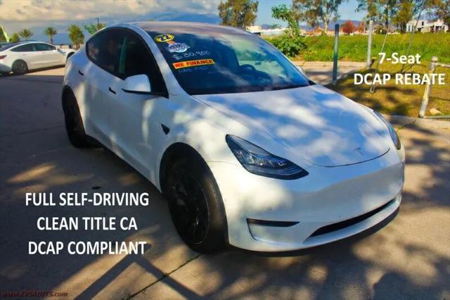 2022 Tesla Model Y Long Range Dual Motor All-Wheel Drive for sale in Rialto, CA