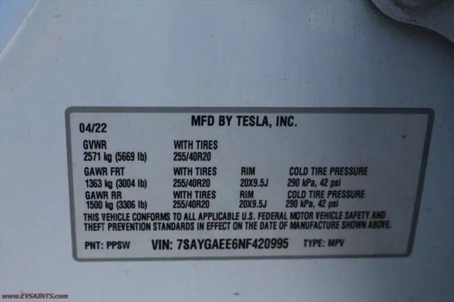 2022 Tesla Model Y Long Range Dual Motor All-Wheel Drive