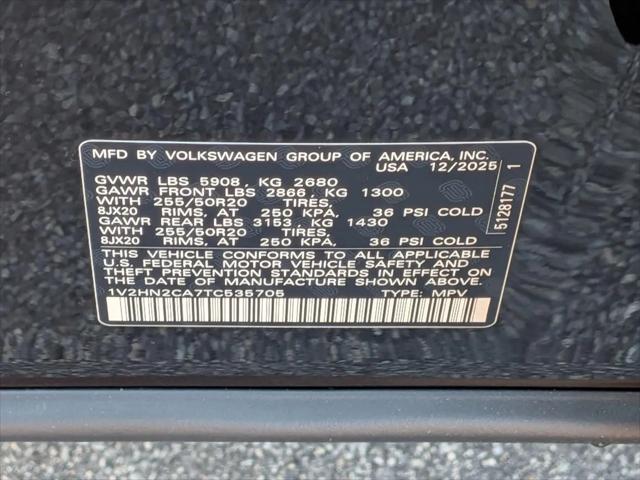 2026 Volkswagen Atlas SE with Technology