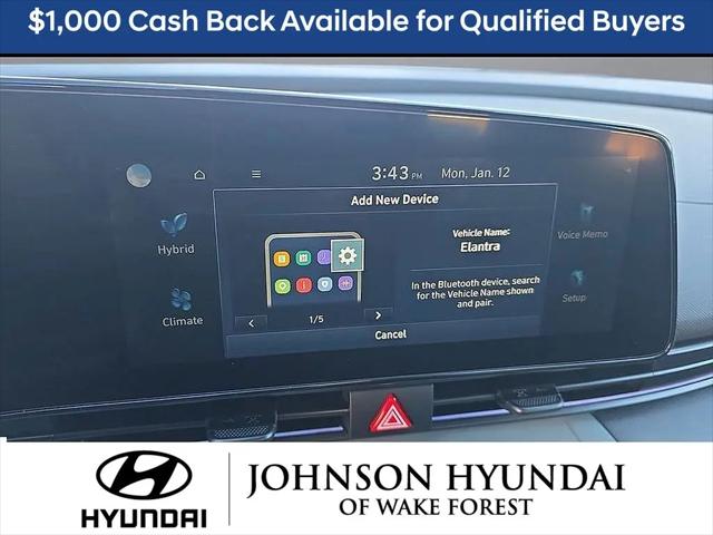 2026 Hyundai Elantra Hybrid Limited