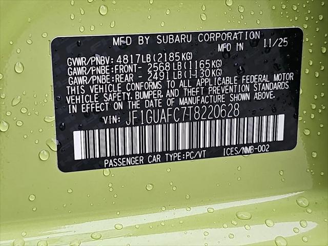 2026 Subaru Impreza Sport