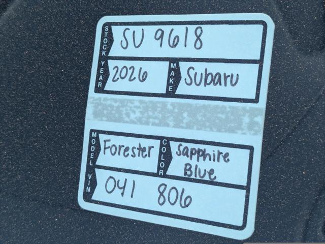 2026 Subaru Forester Sport