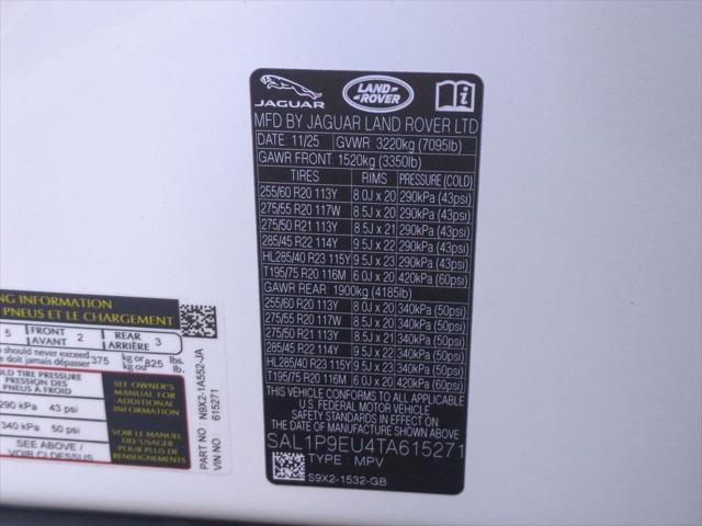 2026 Land Rover Range Rover Sport P360 SE