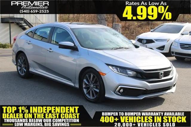 2019 Honda Civic EX for sale in Dumfries, VA