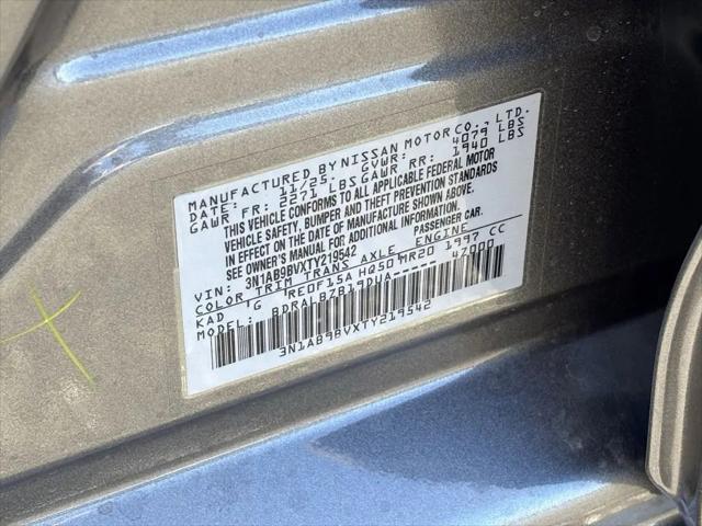 2026 Nissan Sentra S