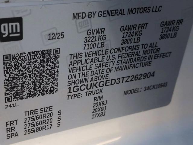 2026 Chevrolet Silverado 1500 4WD Crew Cab Short Bed LTZ