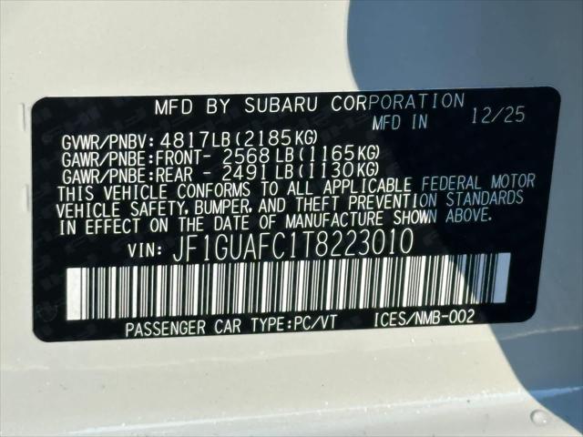 2026 Subaru Impreza Sport