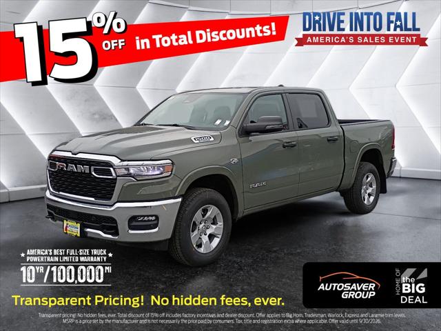 2026 RAM 1500 RAM 1500 BIG HORN CREW CAB 4X4 57 BOX 2026 RAM 1500 RAM 1500 BIG HORN CREW CAB 4X4 57 BOX